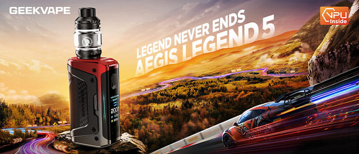 Bannière de présentation de l'aegis legend 5
